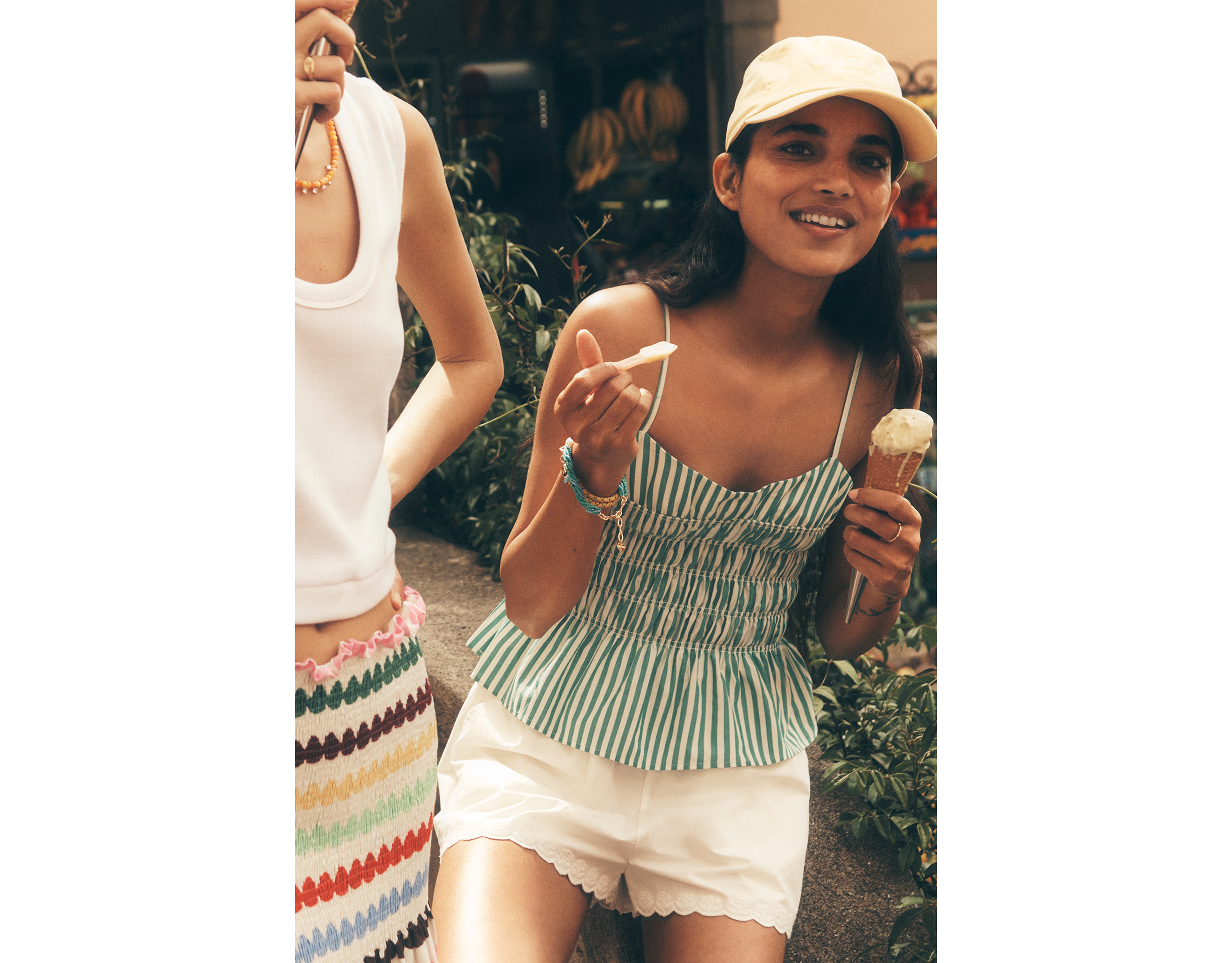 Rails Makenna Smocked Tank