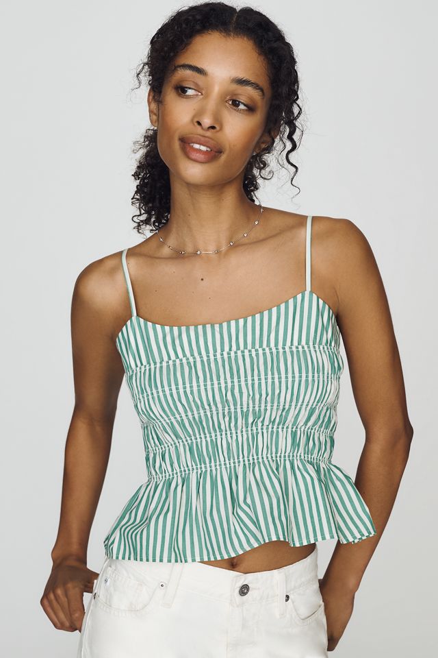 Rails Makenna Smocked Tank Top | Anthropologie