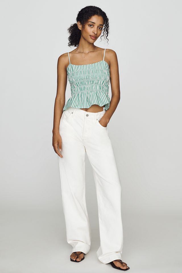 Rails Makenna Smocked Tank | Anthropologie