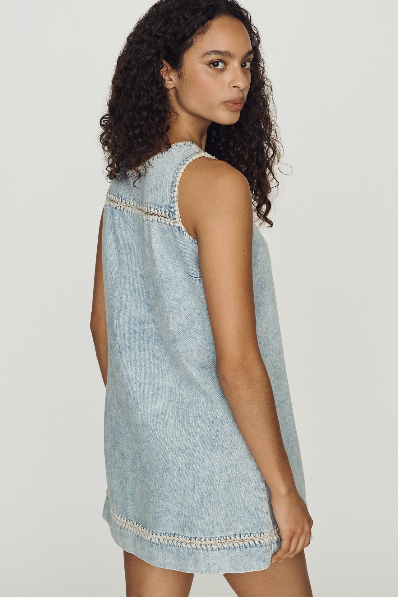 Rails Lindsey Denim Mini Dress
