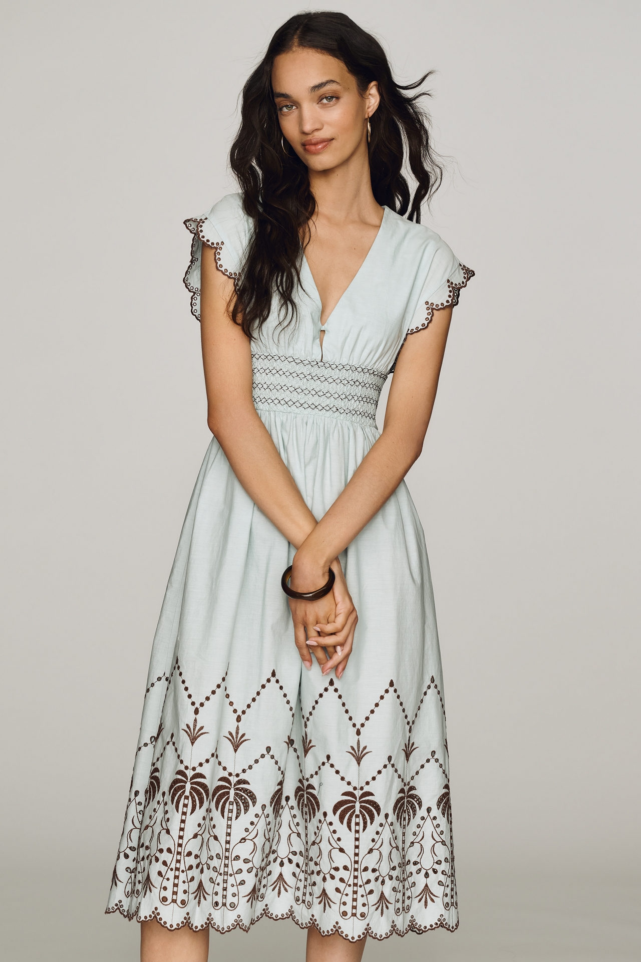 Rails Roxanne 100% Cotton Midi Dress