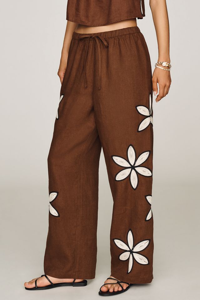 Rails Emmie Linen Pants | Anthropologie