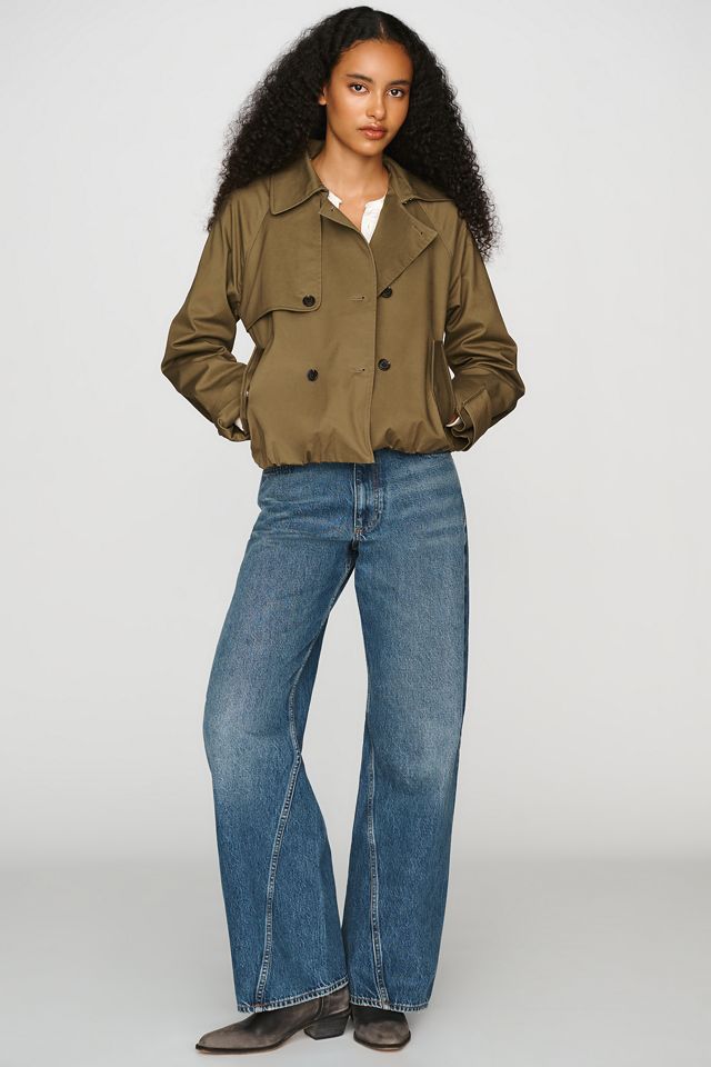 Rails Jett Cropped Trench Jacket #3