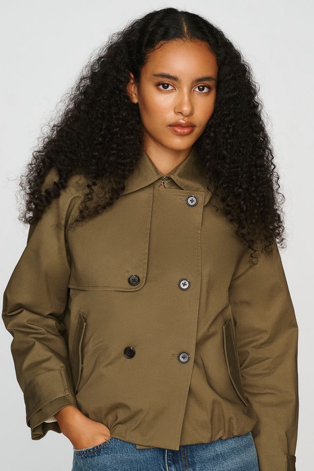 Rails Jett Cropped Trench Jacket #4