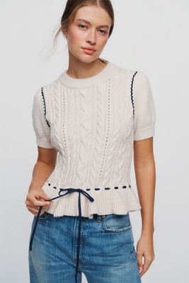 Rails Chandi Cotton Wool Blend Top by Anthropologie