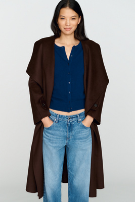 Rails Celeste Wool Blend Coat by Anthropologie