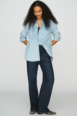 Rails Normandie Drawstring High Rise Jeans by Anthropologie