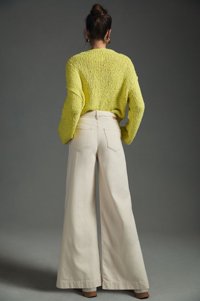 Scotch & Soda The Shore Wide-Leg Denim Chino Pants | Anthropologie