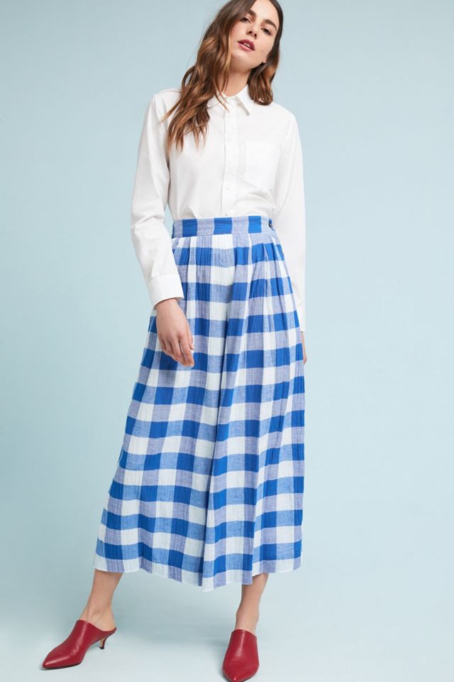 Mara Hoffman Gingham Wide Legs #1
