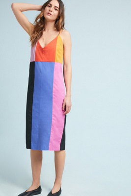 Mara Hoffman Georgia Colorblock Slip Dress | Anthropologie