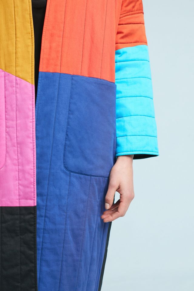 Mara Hoffman Temple Colorblock Coat #2