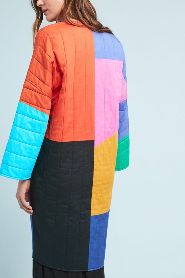 Mara Hoffman Temple Colorblock Coat #3