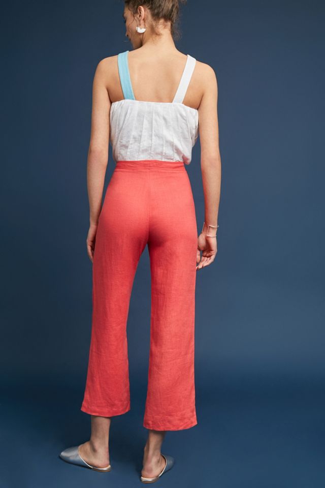 Mara Hoffman Arlene Cropped Linen Pants #3