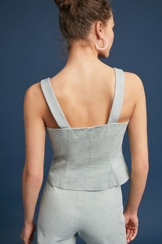 Mara Hoffman Malin Buttonfront Tank #2