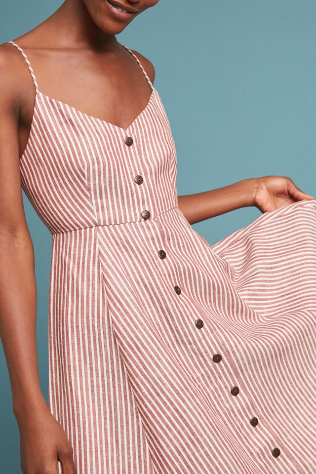 Mara Hoffman Striped Linen Dress