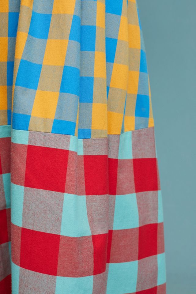 Mara Hoffman Plaid Skirt #4