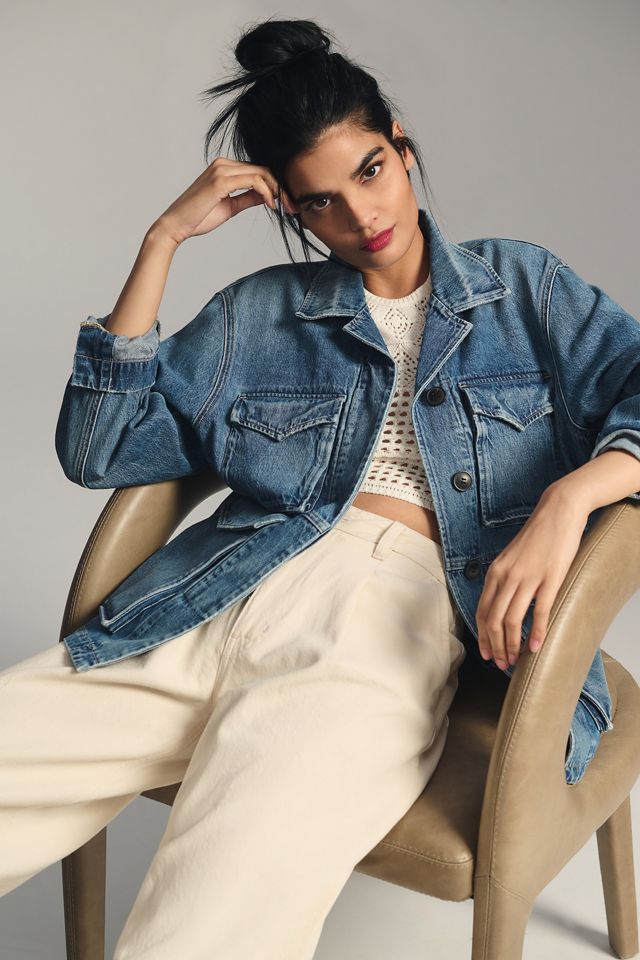 Citizens of Humanity Celio Cargo Utility Jacket | Anthropologie