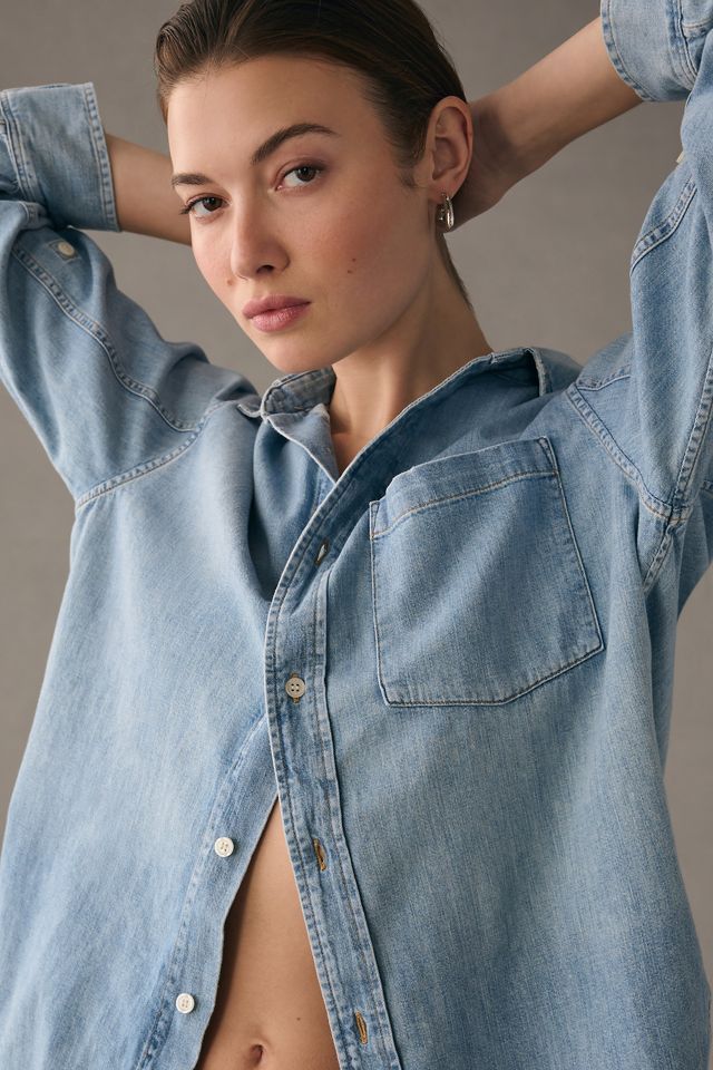 Citizens of Humanity Kayla Denim Buttondown Shirt #2