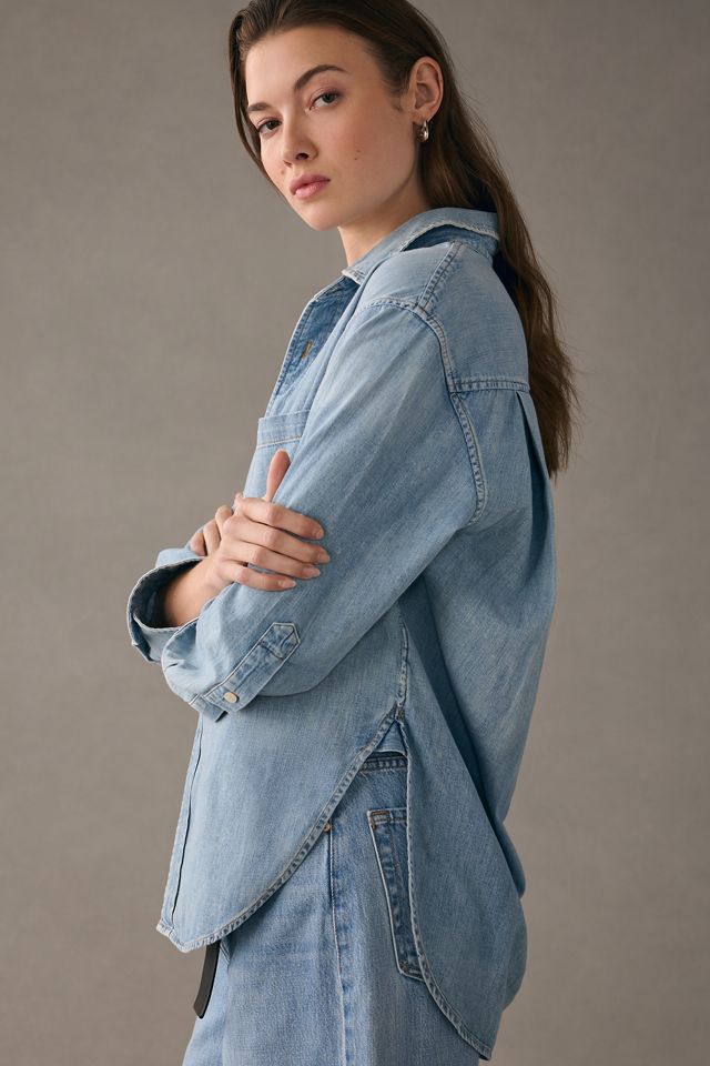 Citizens of Humanity Kayla Denim Buttondown Shirt #4