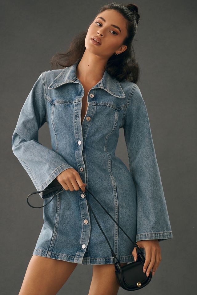 citizens of humanity denim dress Citizens of Humanity Danni Denim Buttondown Dress