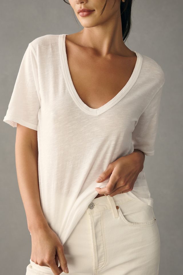 Citizens of Humanity Cecilie V-Neck Tee #1