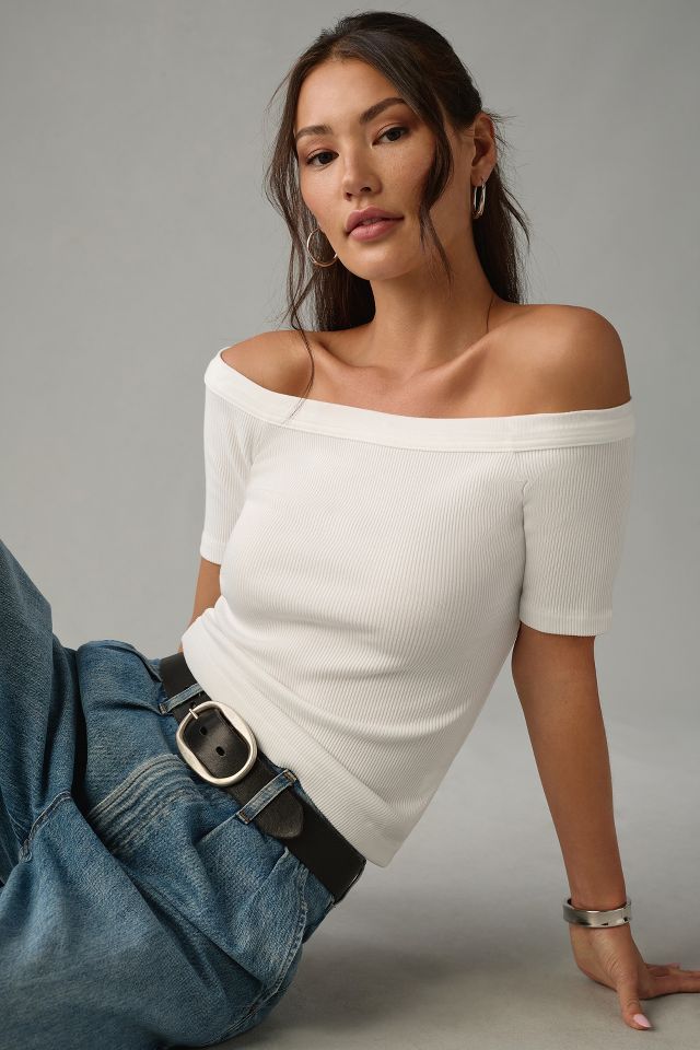 Citizens of Humanity Rey Off-The-Shoulder Top | Anthropologie