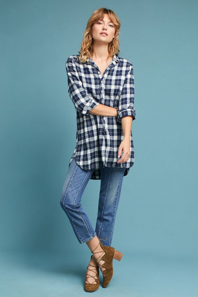 Plaid Flannel Buttondown #1