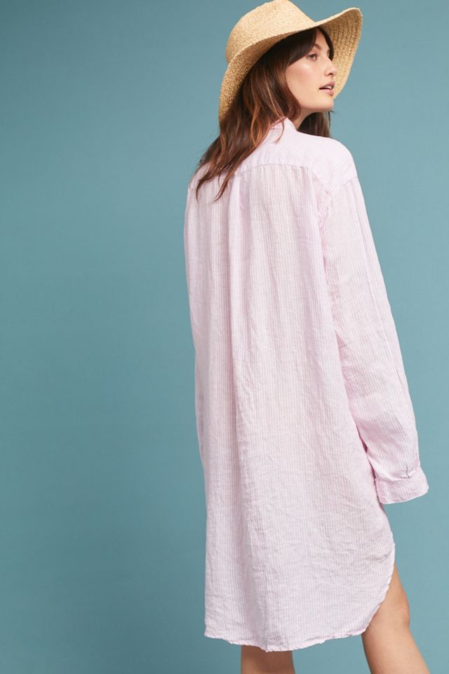 Oversized Linen Shirtdress #1