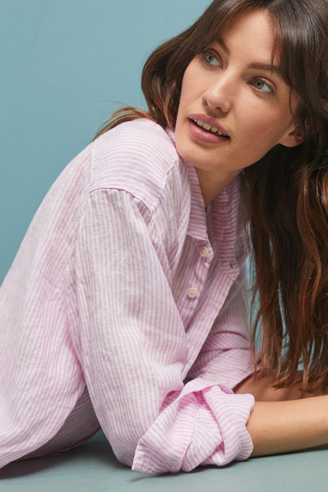 Oversized Linen Shirtdress #2