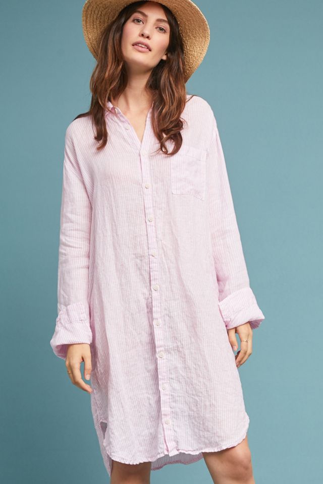 Oversized Linen Shirtdress #3