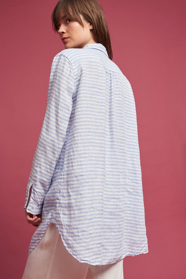 Pocketed Linen Tunic #1