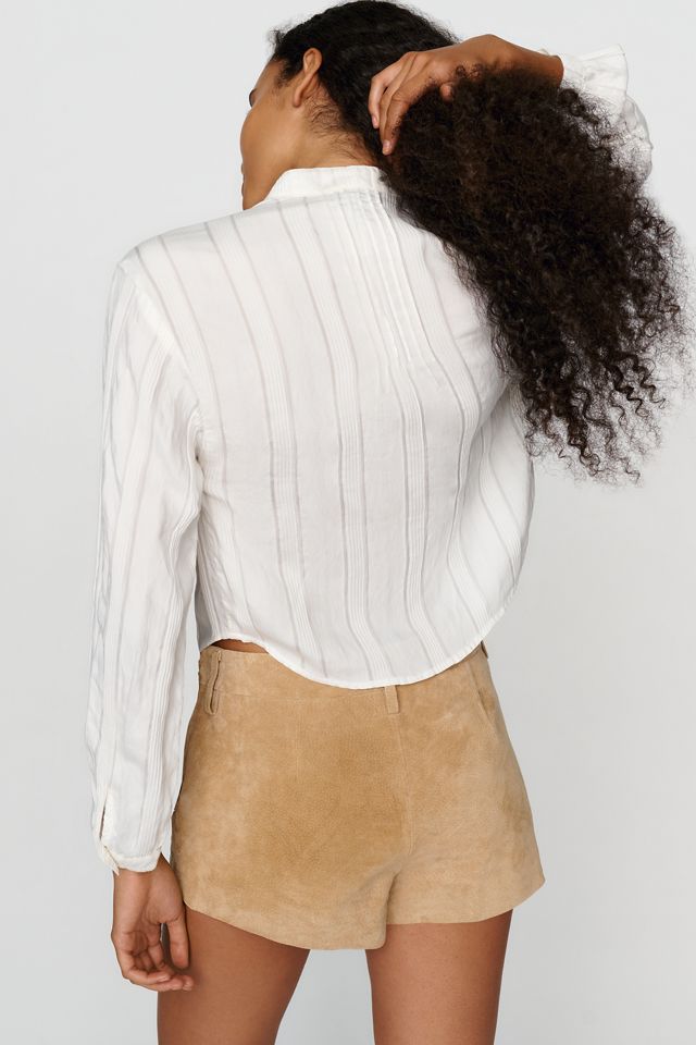 Bella Dahl Stand Collar Buttondown Shirt #1