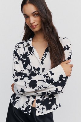 Bella Dahl Relaxed Buttondown Shirt by Anthropologie
