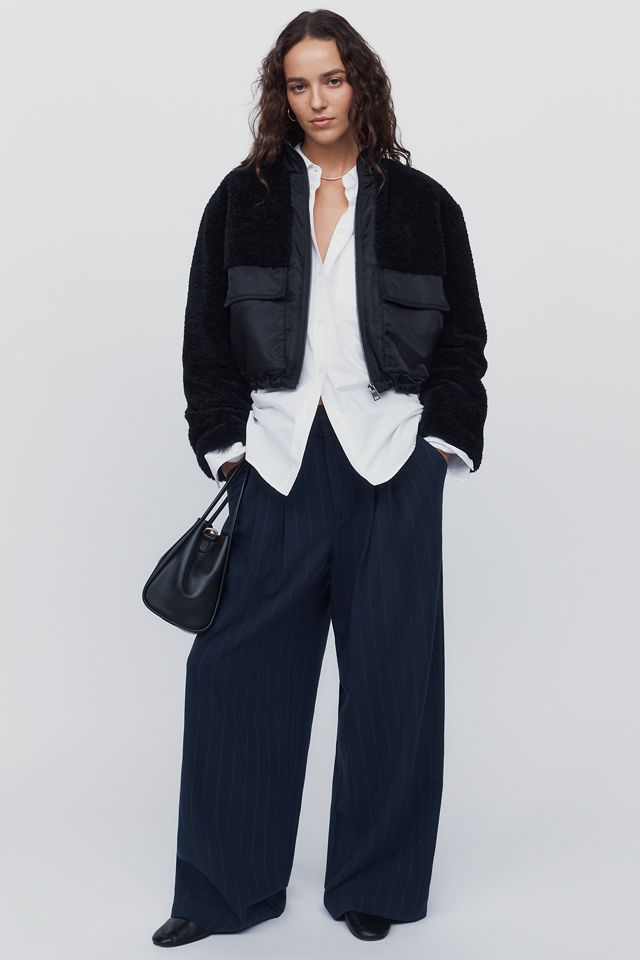 Bella Dahl Funnel Neck Utility Jacket #3