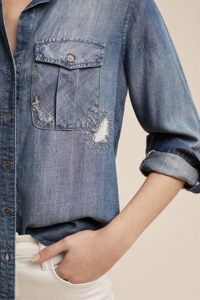 Emrie Embroidered Buttondown #1