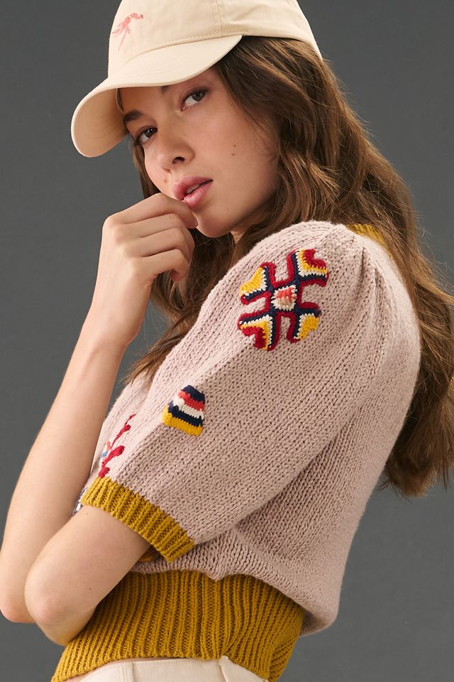 MOTHER The Powder Puff Sweater #3