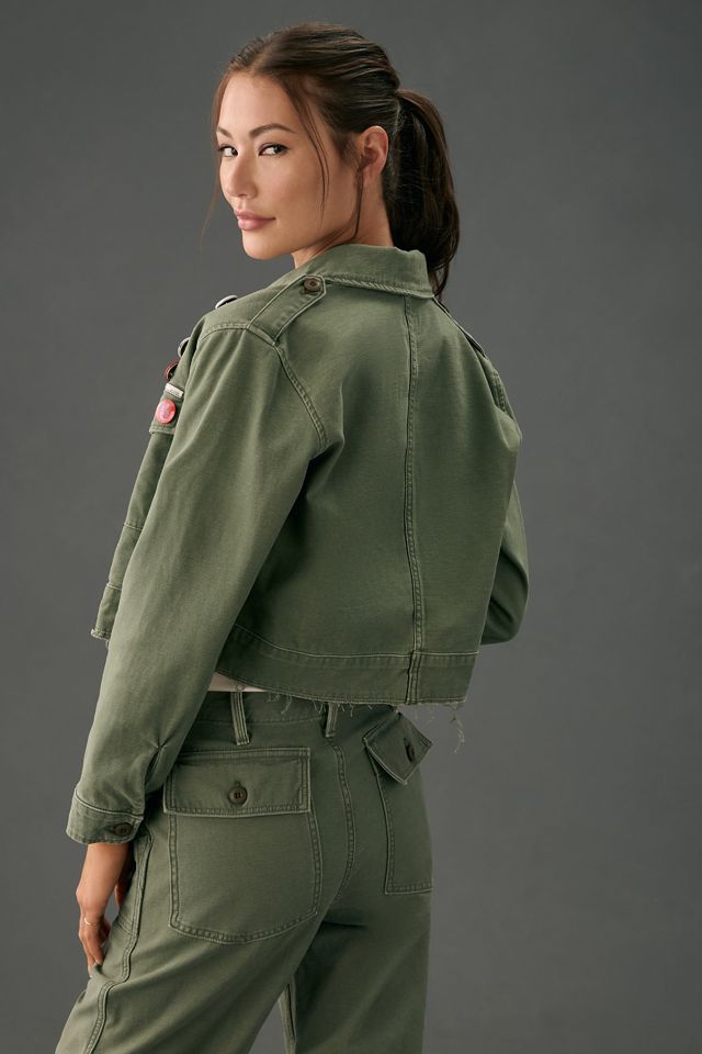 MOTHER The Cropped Veteran Jacket #2