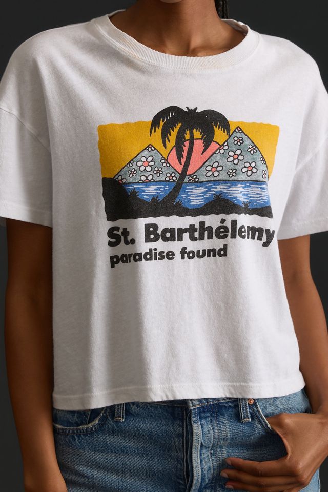 MOTHER The Grab Bag Crop Tee #1