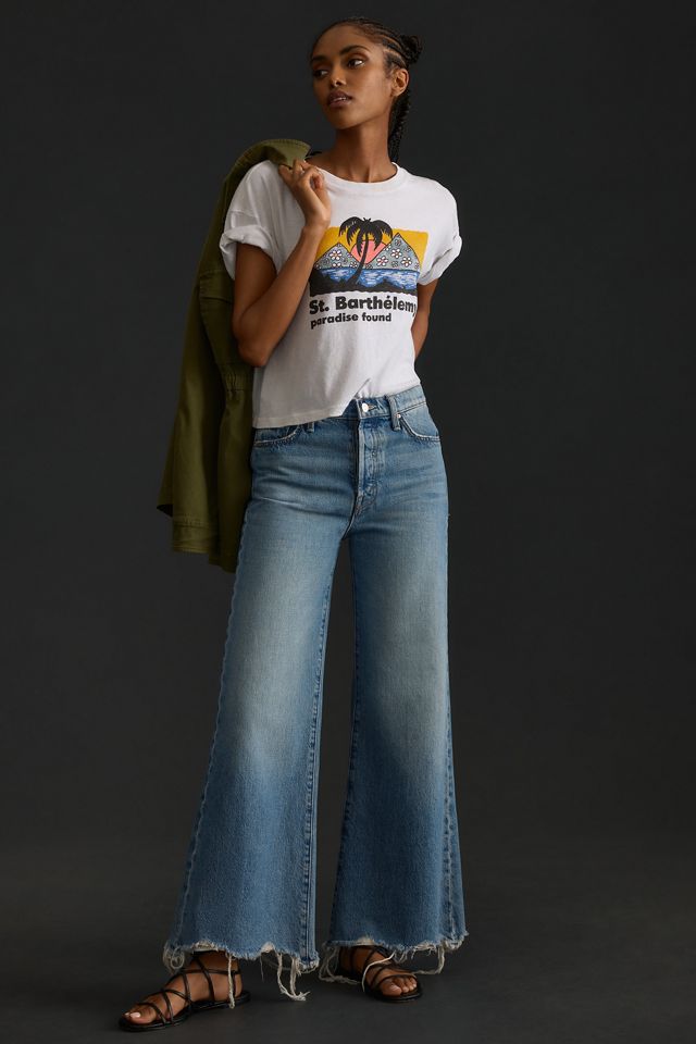 MOTHER The Grab Bag Crop Tee #3