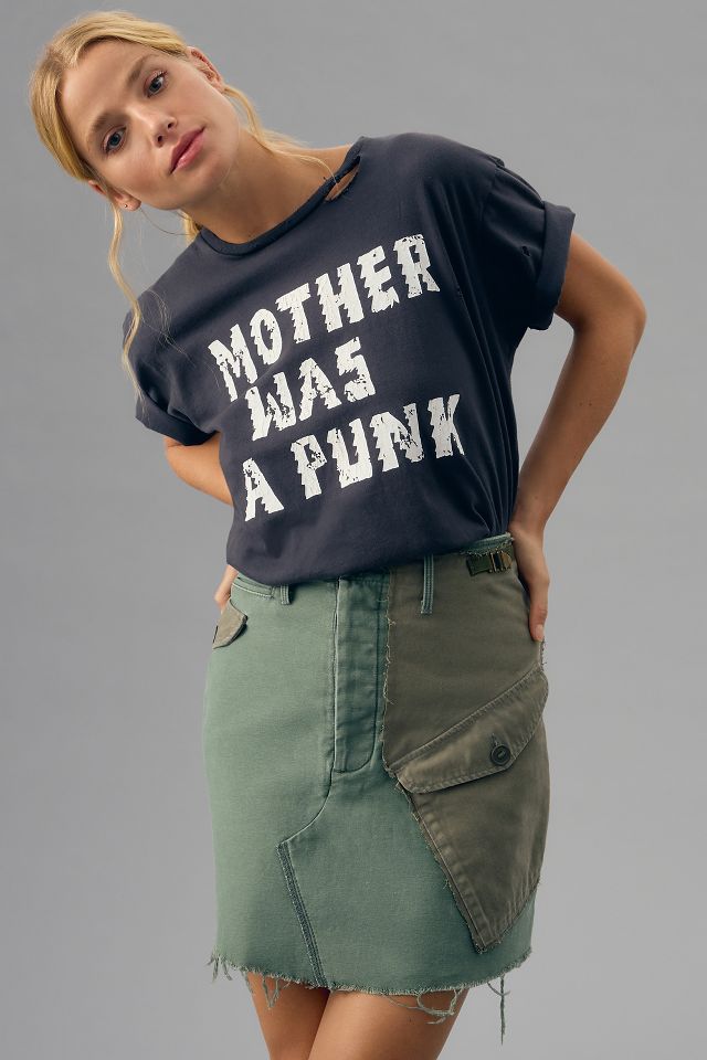 Mother The G.I. Jane Mini Skirt