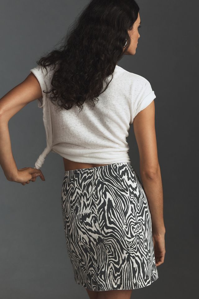 MOTHER The Side Splitter Mini Skirt #1