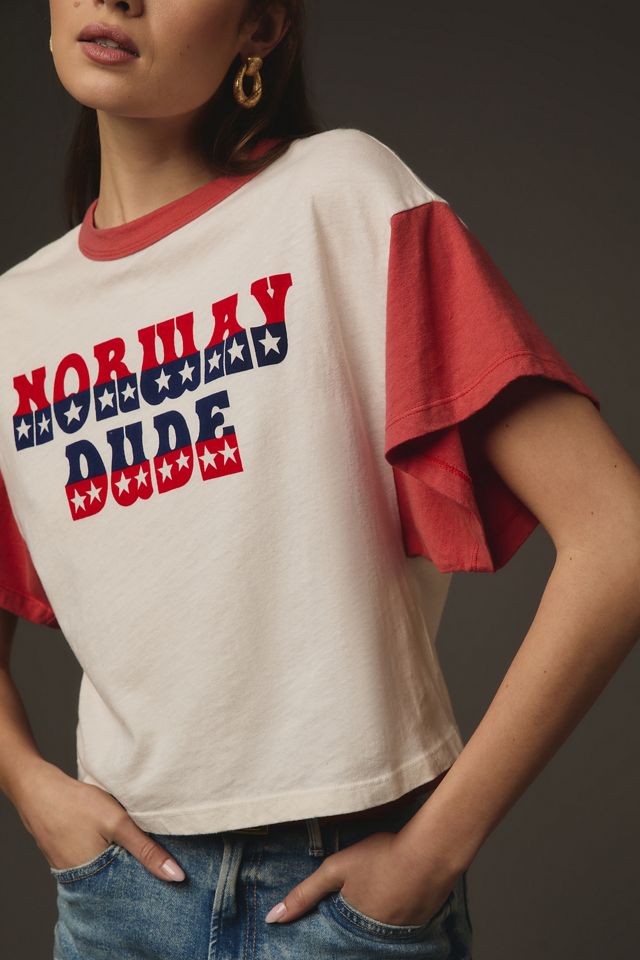 MOTHER The Wingman Norway Dude Tee | Anthropologie