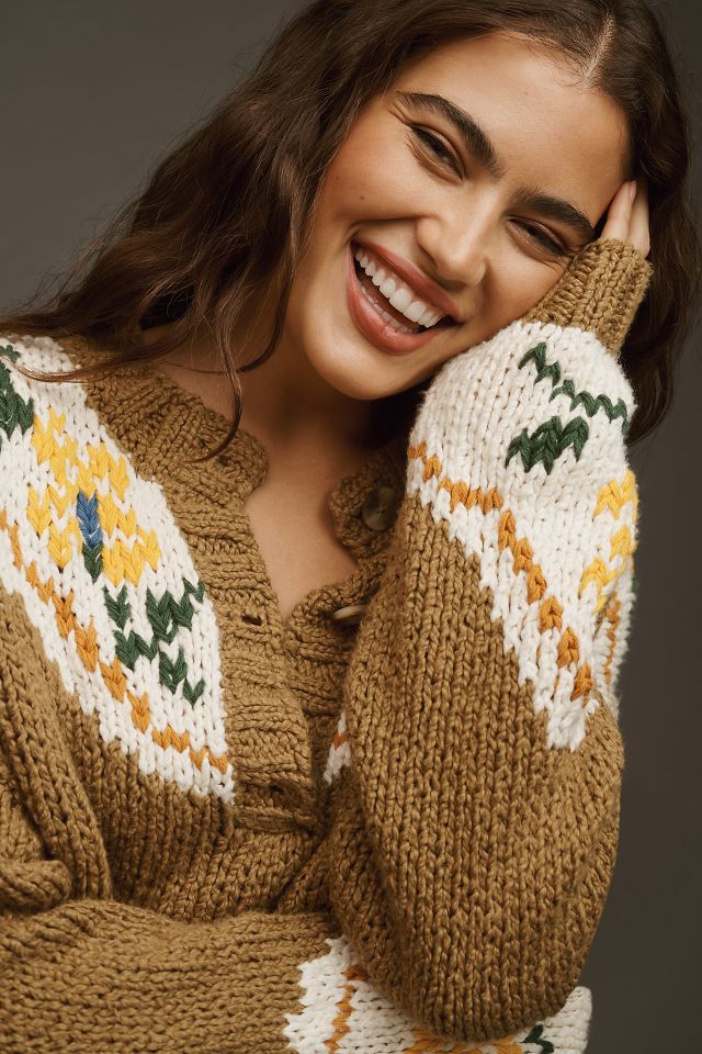 MOTHER The Henley Jumper Sweater | Anthropologie