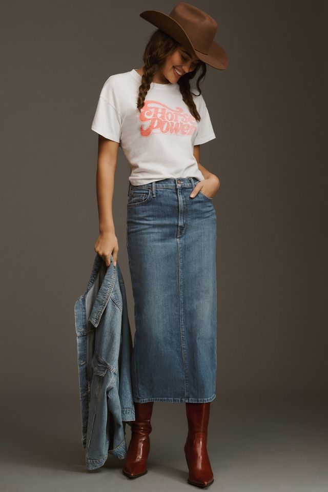 MOTHER The Grab Bag Cropped Tee #2