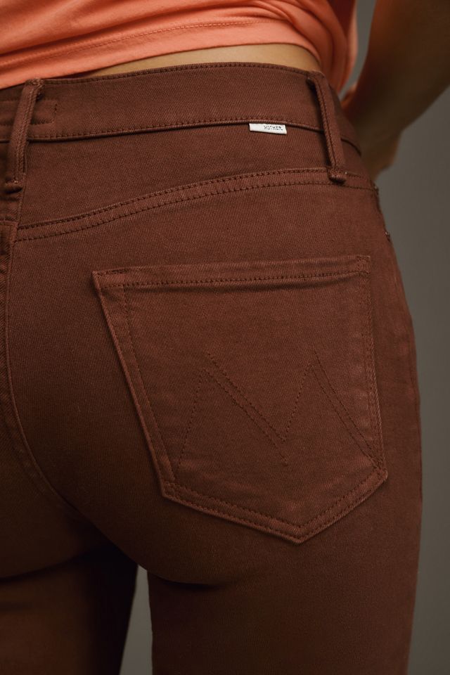 MOTHER The Dazzler Mid-Rise Straight-Leg Pants #3