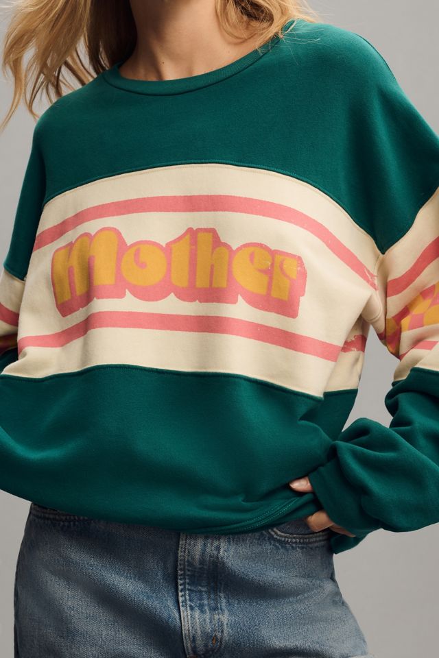 MOTHER The Banner Drop Square Sweatshirt #1