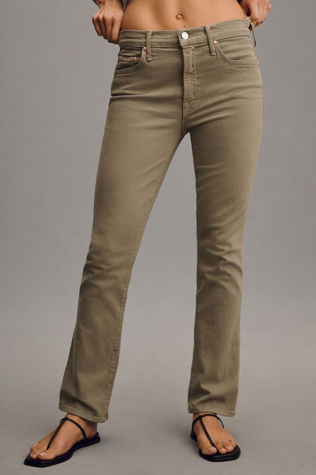 MOTHER The Insider Hover High-Rise Straight Jeans #1