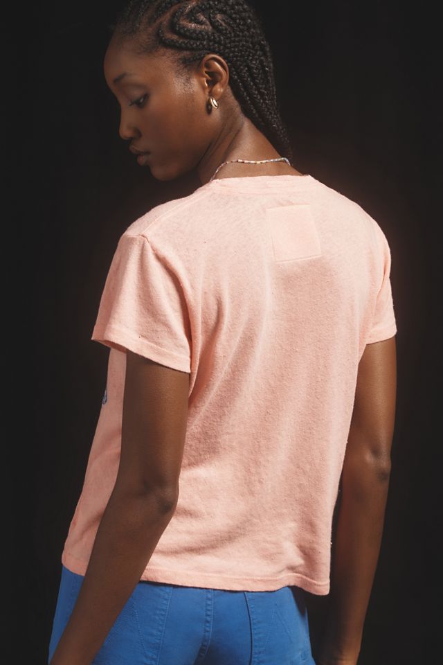 MOTHER The Sinful Sea Shells Linen Tee #1