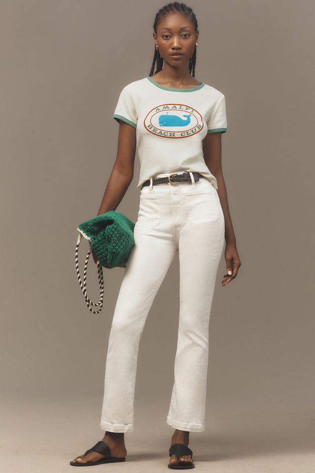 MOTHER The Itty Bitty Ringer Amalfi Beach Club Tee #2