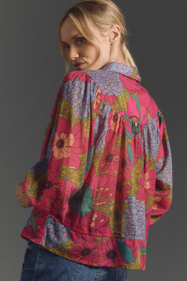 MOTHER The Wasting Time Henley Blouse #1